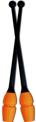 Knotsen 40.5cm rubber koppelbaar black-orange