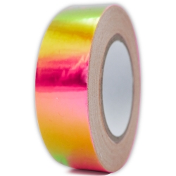 Glittertape LASER King Magenta