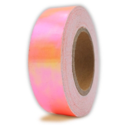 Glittertape LASER Coral