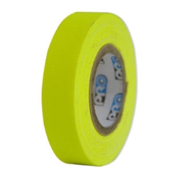 Adhesive Gaffer Tape voor knotsen geel