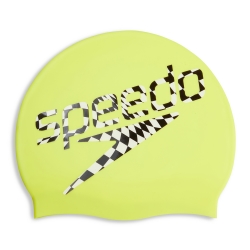 Speedo Slogan Printed Cap grn-whi