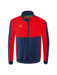 Erima Six Wings Presentatiejack new navy/rood