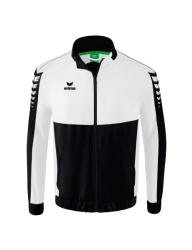 Erima Six Wings Presentatiejack zwart/wit