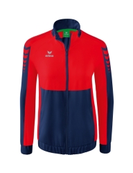 Erima W Six Wings Presentatiejack new navy/rood