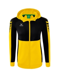 Erima W Six Wings Trainingsjack geel/zwart