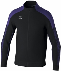 Erima Evo Star Trainingsjack zwart-ultra violet