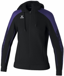 Erima W Evo Star Trainingsjack met Capuchon  zwart-violet