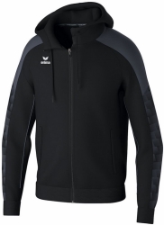 Erima Evo Star Trainingsjack met Capuchon zwart-slate grey