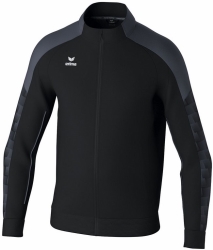 Erima evo Star trainingsjack zwart/slate-grey