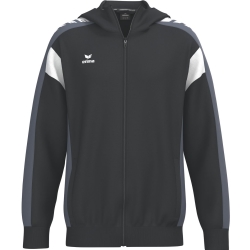 Erima Celebrate 125 Hooded Trainingsjacket zwart-slate grey