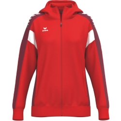Erima W Celebrate 125 Hooded jacket rood-new bordeaux