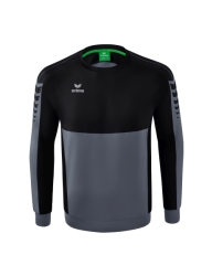 Erima Six Wings Sweatshirt slate grey/zwart