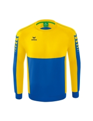 Erima Six Wings Sweatshirt new royal/geel