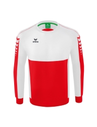 Erima Six Wings Sweatshirt rood/wit