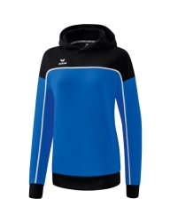 Erima Change Sweatshirt met Capuchon royal-zwart-wit