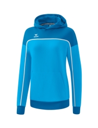 Erima Change Sweatshirt met Capuchon curacao-mykonos-wit