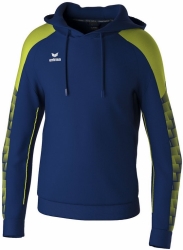 Erima Evo Star Sweatshirt met capuchon new navy-lime