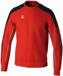 Erima Evo Star Sweatshirt rood-zwart