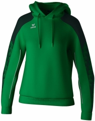 Erima W Evo Star Sweatshirt met capuchon smaragd-pine gr