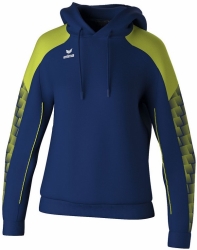 Erima W Evo Star Sweatshirt met capuchon navy-lime