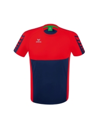 Erima Six Wings T-shirt new navy/rood