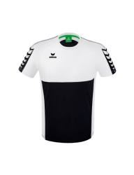 Erima Six Wings T-shirt zwart/wit