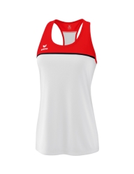 Erima Change Tanktop wit-rood-zwart
