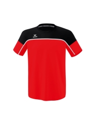 Erima Change T-shirt rood-zwart-wit
