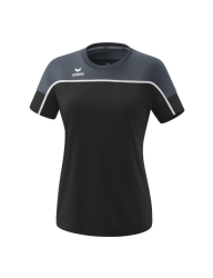 Erima Change T-shirt grijs-zwart-wit