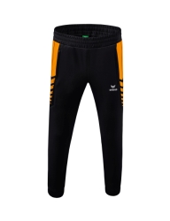 Erima Six Wings Workerbroek zwart/new orange