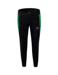 Erima W Six Wings Worker Broek zwart/smaragd