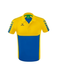 Erima Six Wings M Polo new royal/geel