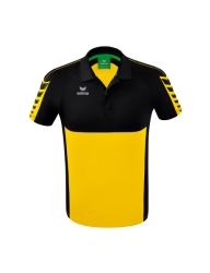 Erima Six Wings M Polo geel/zwart