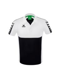 Erima Six Wings M Polo zwart/wit