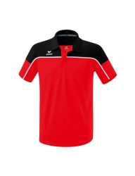 Erima Change Polo rood-zwart-wit