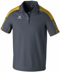 Erima Evo Star Polo slate grey-geel