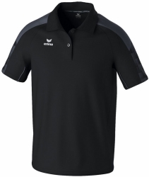 Erima Evo Star Polo zwart-slate grey