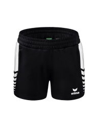Erima W Six Wings Worker Short zwart/wit