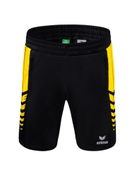 Erima Six Wings Worker Short zwart/geel