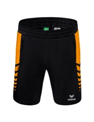 Erima Six Wings Worker Short zwart/new orange