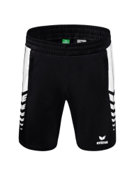 Erima Six Wings Worker Short zwart/wit