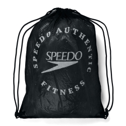 Speedo Printed Mesh Bag black-white