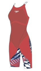 Speedo FS Jun LZR Ignite kneeskin red-whi