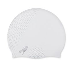 Speedo Bubble Active+ Cap white