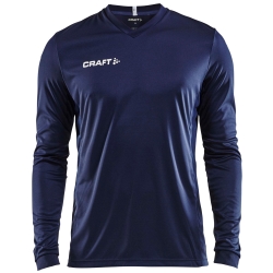 Craft M Squad GO Jersey Solid LS navy