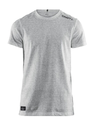 Craft M Community Mix SS tee grey melange