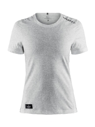 Craft W Community Mix SS tee grey melange