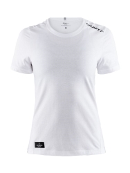 Craft W Community Mix SS tee white