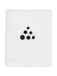 Craft progress sweat wristband white