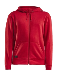 Craft M community FZ Hoodie red